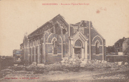 Armentières Ruines De L'Eglise Saint Louis, Ed. Flandria, Guerre 14-18 - Armentieres