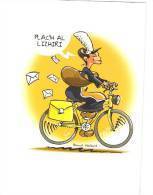 VENTE DIRECTE - Bigoudenne Thème Facteur Factrice à Vélo (la POSTE) Illustrateur BENOIT VIEILLARD - Post & Briefboten