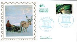 France Service 128b Renne De Laponie, UNESCO - Arctic Wildlife