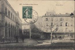 CPA Carte Postale APT Les Halles Et Place Carnot YT 137 CAD 1914 - Apt