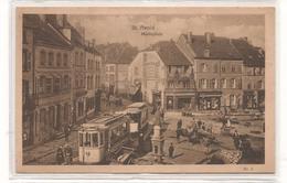 Saint Avold - Markplatz - Place Du Marché - Tramway  - CPA ° - Saint-Avold