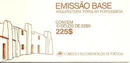 PORTUGAL, 1986, Booklet 7, Architecture 2, 10x Mi 1683 - Carnets