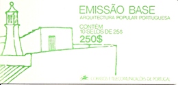 PORTUGAL, 1987, Booklet 14, Architecture 3, Mi 10x 1662 - Carnets