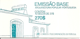 PORTUGAL, 1988, Booklet 22, Architecture 4, 10x Mi 1749 - Carnets