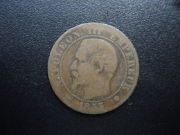 FRANCE :  5 CENTIMES   1853 MA    F.116 / G.152 / KM 777.6     B+ - 5 Centimes