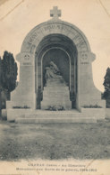 38 // CHANAS   Au Cimetière, Monument Aux Morts De La Guerre 1914 1918 - Chanas