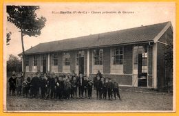 Barlin - Classes Primaires De Garçons - Cour De Récréation - Animée - Edit E.M. - Cliché B.F. - Imp. CATALA Frères - Barlin