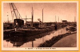 Beuvry - Le Rivage Des Mines De Noeux - Péniche - Grue De Halage - Edit. FAUCHOIS Série Héliogravure - Beuvry