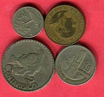 LOT 4 MONNAIES DIFFERENTES TB+ 5 - Guatemala