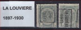 Lot Voorafgestempeld LA LOUVIERE  WAPENSCHILD Nrs. 98A En 1627B  ; Staat Zie Scan ! - Rollenmarken 1900-09