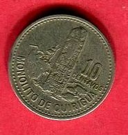 10 CENTAVOS (KM 277/2) TB+ 4 - Guatemala