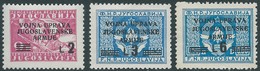 Italia Occupazione. Iugoslava: ISTRIA 1947 - Tre Valori MNH - Joegoslavische Bez.: Istrië