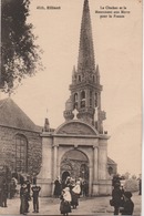 ELLIANT  LE CLOCHER ET LE MONUMENT AUX MORTS - Elliant