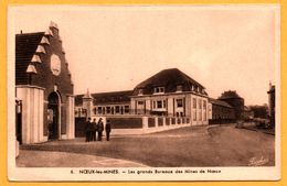 Delcampe - Noeux Les Mines - Les Grands Bureaux Des Mines De Noeux - Vieille Voiture - Animée - Edit. FAUCHOIS - Noeux Les Mines