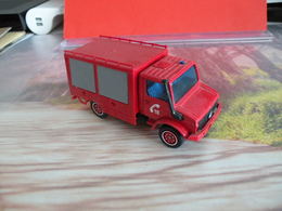 Véhicule De Pompier - Mercedes Unimog - 1/50 - SOLIDO FRANCE - N°65 - Pompieri