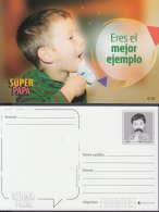 2018-EP-6 CUBA 2018. POSTAL STATIONERY. FATHER DAY MNH. ERES EL MEJOR EJEMPLO POSTCARD. - Covers & Documents