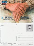 2018-EP-9 CUBA 2018. POSTAL STATIONERY. FATHER DAY MNH. UN PADRE SABE MUCHO POSTCARD. - Lettres & Documents