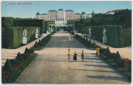 1916 - Wien - Belvedere - Belvédère
