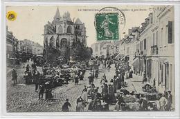 27 LE NEUBOURG . Marché Aux Volailles Et Aux Fruits , édit : Dainont , écrite En 1909 , état Extra - Le Neubourg