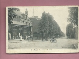 CPA  - Roye - L'Avenue De La Gare - Roye