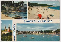 29 - COMBRIT SAINTE MARINE - Multivues: Le Port Et La Plage - Ed. JOS N° MX 1060 - 1971 - Combrit Ste-Marine