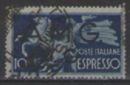 ITALIA A.M.G.V.G. 1945-47 ESPRESSI SASS. 1 USATO VF - Usados