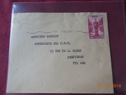 Lettre Du Maroc De 1951 A Destination De Perpignan - Covers & Documents