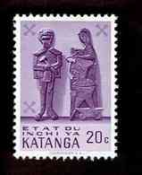 Katanga. OBP-COB. 1960 - N°53. *ART KATANGAIS.  20C. Neuf - Katanga