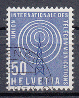 ZWITSERLAND - Michel - 1960 - Nr 9 (UIT/ITU) - Gest/Obl/Us - Vrijstelling Van Portkosten