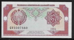 Ouzbékistan - 3 Sum - Pick N°74 - NEUF - Uzbekistan