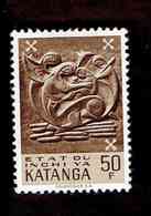 Katanga. OBP-COB. 1960 - N°64. *ART KATANGAIS.  50F. Neuf - Katanga