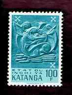 Katanga. OBP-COB. 1960 - N°65. *ART KATANGAIS.  100F. Neuf - Katanga