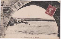 78  Meulan Vue Sur La Seine - Medan