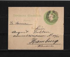 Argentina-1893 2 C Green Liberty PS Wrapper Buenos Aires Cover To Germany - Entiers Postaux