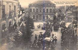 72-MAMERS- SOUVENIR DES FÊTES DE MAMERS EN 1913, LA CAVALCADE- DEFILE DES CHARS - Mamers