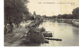 Cpa Le Perreux La Marne Et Les Quais - Le Perreux Sur Marne