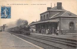 72-LA-FERTE-BERNARD- LA GARE VUE INTERIEURE - La Ferte Bernard