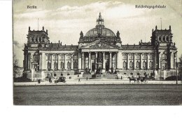 Cpa Berlin Reichstagsgebaude - Andere & Zonder Classificatie