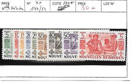NOUVELLES HEBRIDES N° 144/54 ** - Unused Stamps