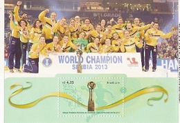 Brasil ** & Brazil Handball World Champion In Servia 2017 (5751) - Blocks & Sheetlets