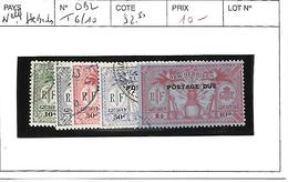 NOUVELLES HEBRIDES N° TAXE 6/10 OBL - Postage Due