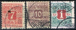 Sellos Paquetas Postales, Periodicos  DANMARK (Dinamarca), Yvert Num. 3 - 4 - 20 º - Paketmarken