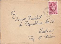 WORKER'S STRIKES ANNIVERSARY, DECEMBER 1918, STAMPS ON COVER, 1958, ROMANIA - Covers & Documents