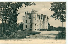 86 - Lencloître  :  Château De Cursay - Lencloitre