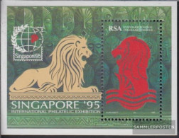 South Africa Block37 (complete Issue) Unmounted Mint / Never Hinged 1995 SINGAPORE 95 - Ungebraucht