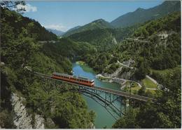 La Centovallina - Nuovo Elletro-treno F.A.R.T. Locarno-Camedo Sul Ponte Del Lago Di Palagnedra - Centovalli