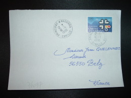 LETTRE TP CARITAS 2,80 OBL.16-1 1996 CANILLO - Lettres & Documents