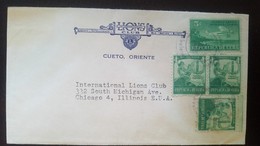 O) 1940 CUBA-CARIBBEAN - SPANISH ANTILLES, CIBONEY INDIAN -CIGAR - TOBACCO-SCOTT 356 1c, INTERNATIONAL LION CLUB, TO USA - Lettres & Documents