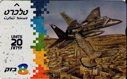 TARJETA TELEFONICA DE ISRAEL, AVIONES. COMMON KRESTEL - F15 EAGLE, BZ-430 (152) - Avions