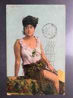 C.P.A. : SAMOA : Samoan Beauty, Stamp Fiji In 1909 - Samoa